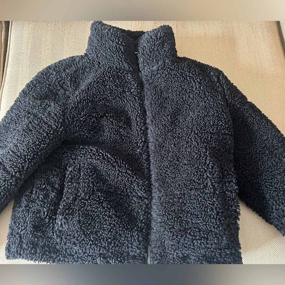 Bella Dahl Black Sherpa Jacket